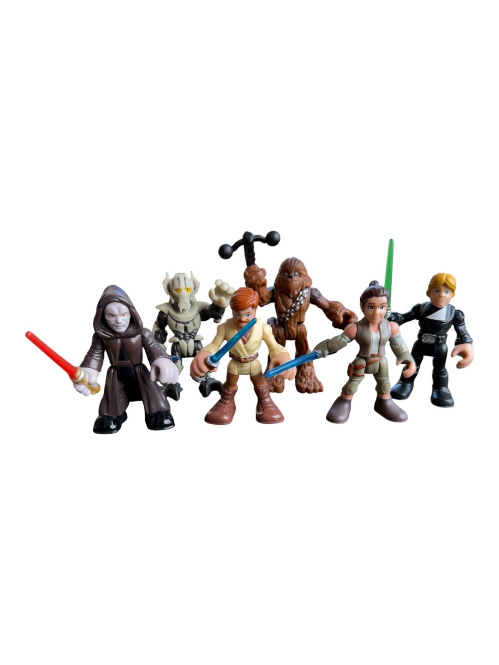 Playskool Hasbro Galactic Heroes Star Wars Mini Figures Toy Lot